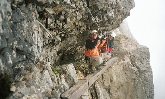 Tête aux Chamois - Klettersteig